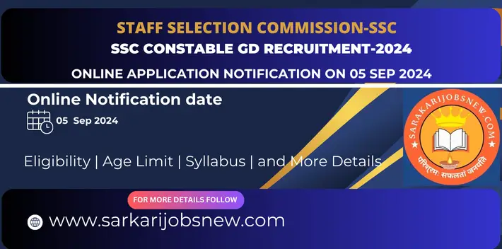 SSC Constable GD Recruitment-2024