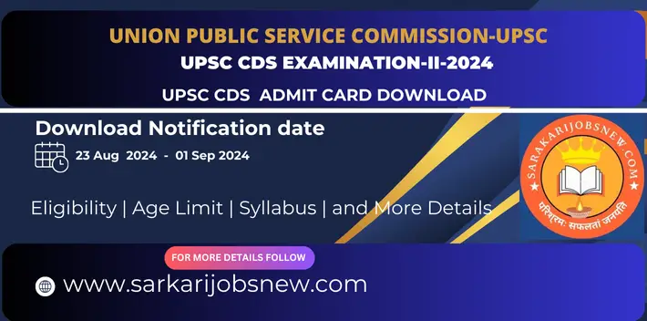 UPSC CDS Examination-II-2024