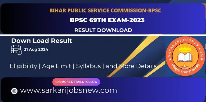 BPSC 69th Pre Exam-2023