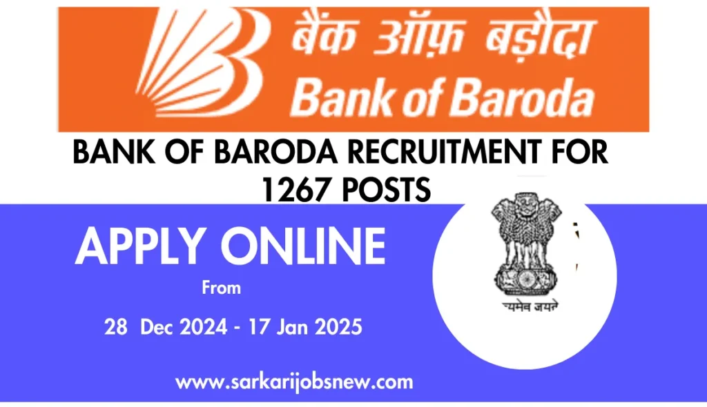 Bank of Baroda SO Recruitment 2025