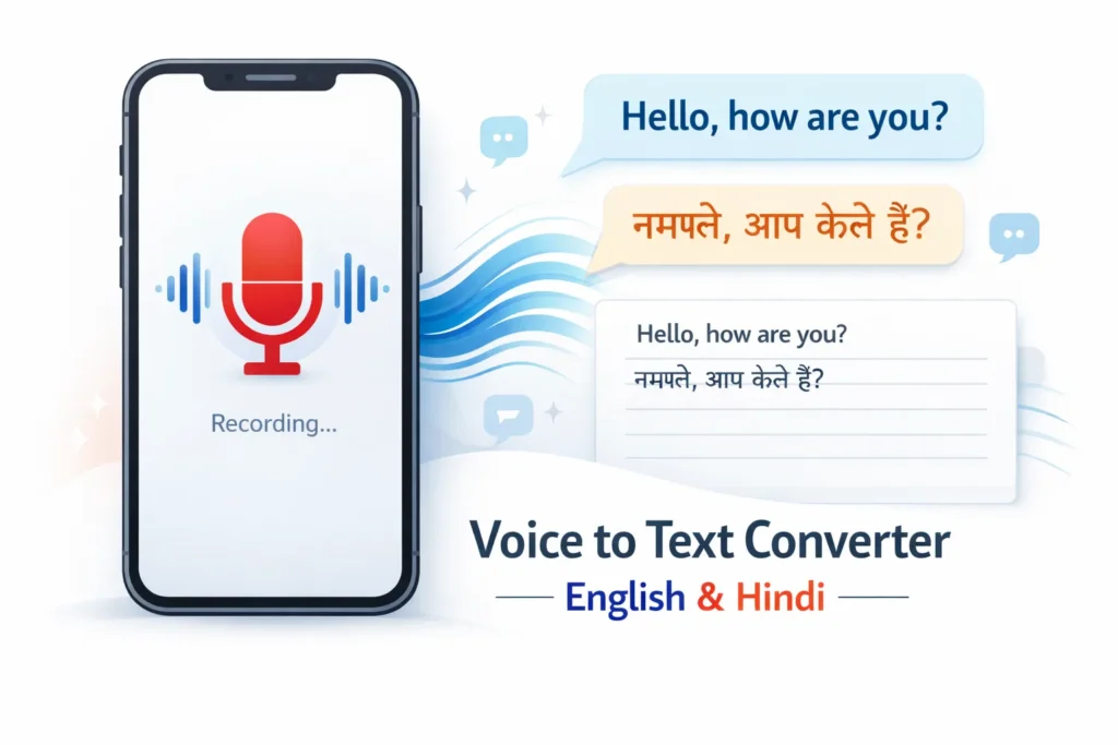 Voice to Text Converter